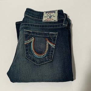 True Religion boot cut jeans 
Size29
